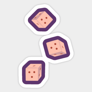 Cubes Sticker